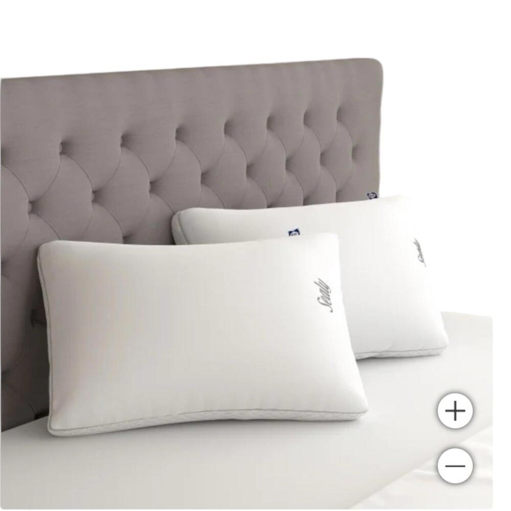 King - Sealy Sterling Collection Down-Alternative Pillow, 2-pack